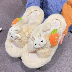 Cute Rabbit Slippers - Kawaii Side