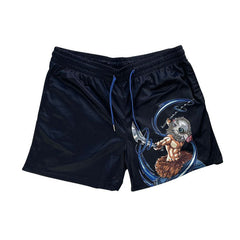 Demon Slayer Innosuke Gym Shorts - Kawaii Side