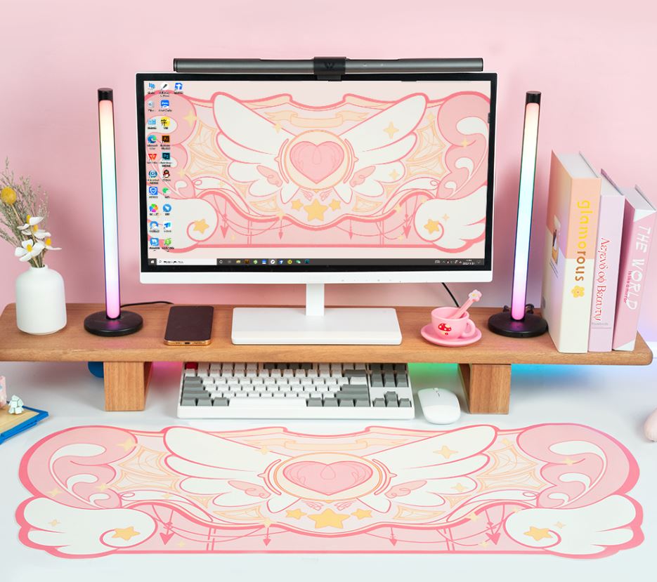 DeskPad Star Wings Impermeável - Kawaii Side