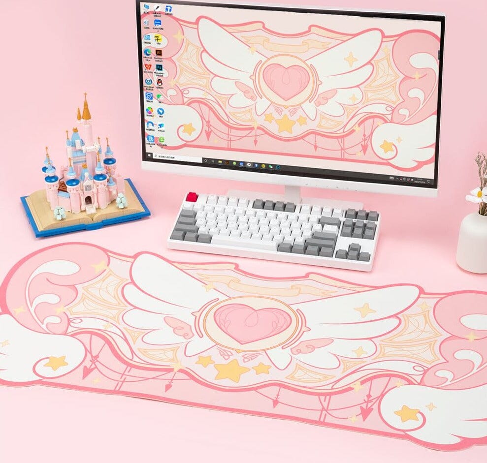 DeskPad Star Wings Impermeável - Kawaii Side