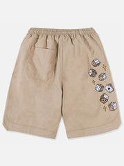 Dice Poker Print Shorts - Kawaii Side