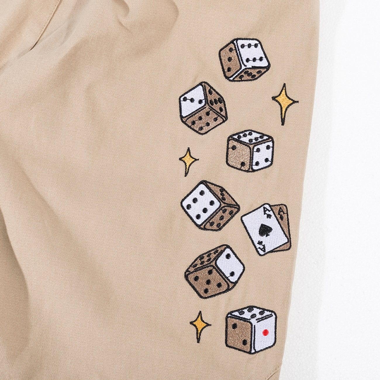 Dice Poker Print Shorts - Kawaii Side