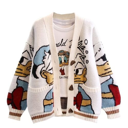 Duck Kawaii Cardigan - Kawaii Side