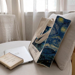 Eco Bag "The Starry Night" by Vincent Van Ghogh - Kawaii Side