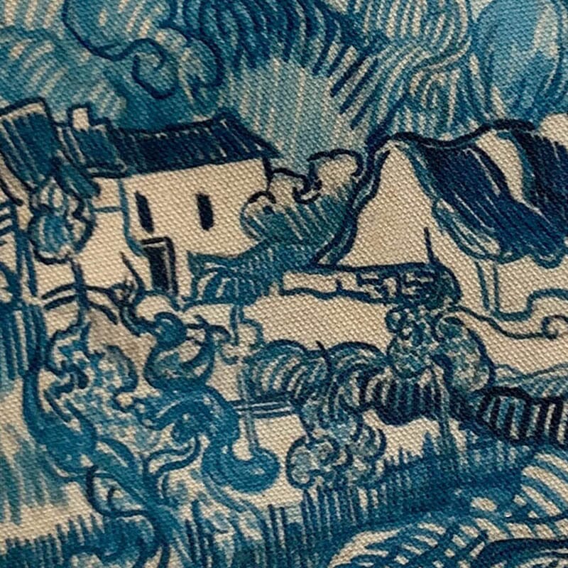 Eco Bag Vintage "Landscape With Houses" Vincent Van Gogh - Kawaii Side