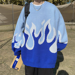 Flame Fashion Sweater - Kawaii Side