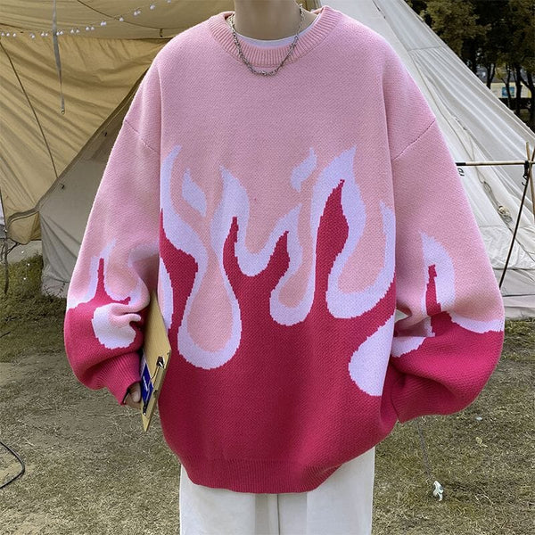 Flame Fashion Sweater - Kawaii Side