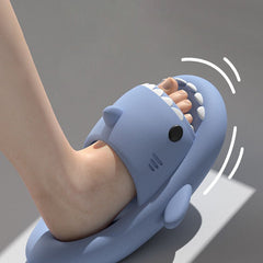 Funny Cartoon Shark Casual Slipper - Kawaii Side