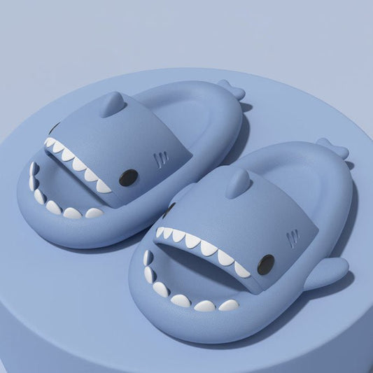 Funny Cartoon Shark Casual Slipper - Kawaii Side