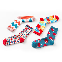 Geometric Print Socks - Kawaii Side