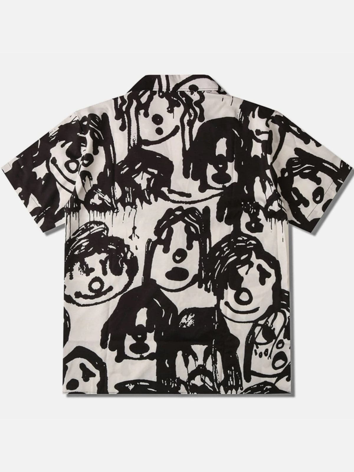 Graffiti Cartoon Graphic Shirt - Kawaii Side