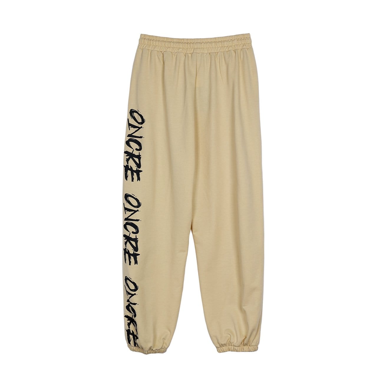 Graffiti Letters Drawstring Pants - Kawaii Side