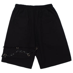 Hole Chain Drawstring Shorts - Kawaii Side