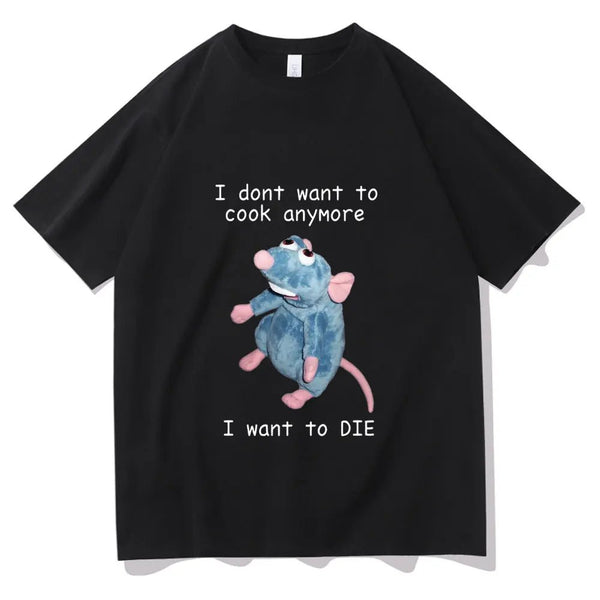 I Don't Want to Cook Anymore T Shirt - Kawaii Side