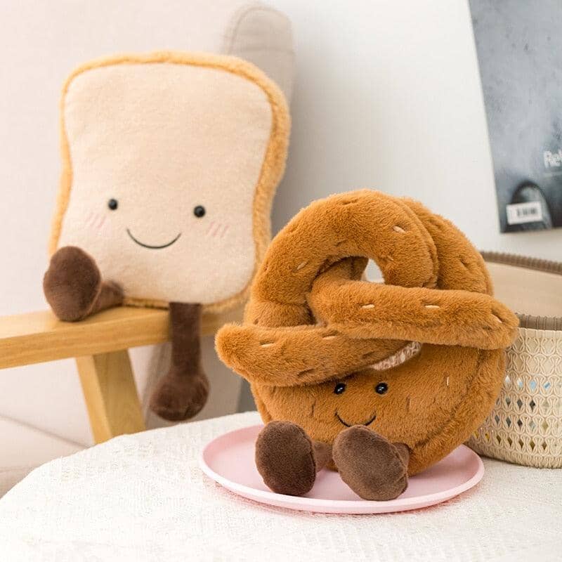 Kawaii Bakery Cute Bread Plushies - Kawaii Side