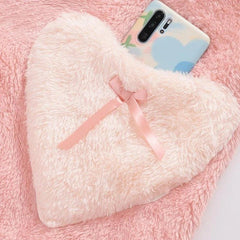 Kawaii Bunny Ears Heart Pockets Hooded Pajamas Set - Kawaii Side