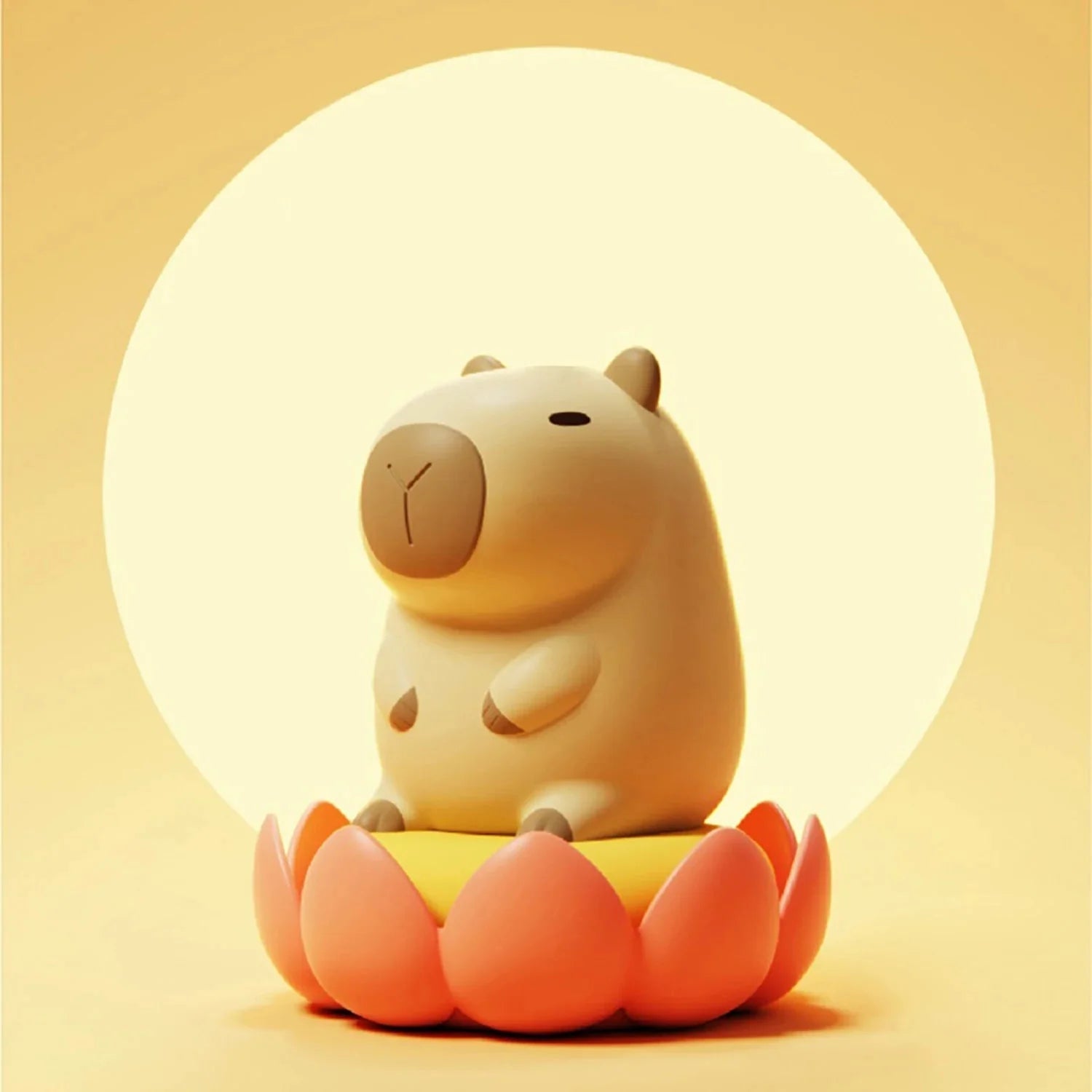 Kawaii Capybara Lamp - Kawaii Side