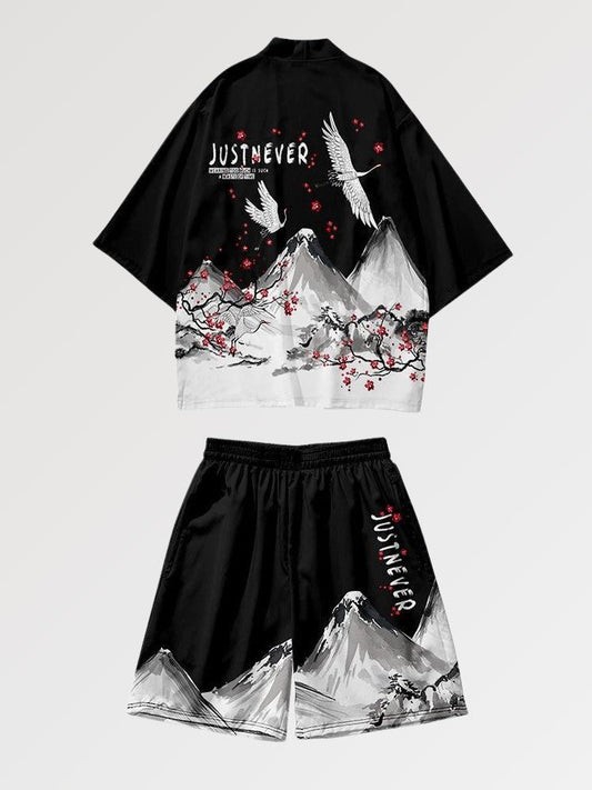 Kimono Set 'Fuji Shoto' - Kawaii Side