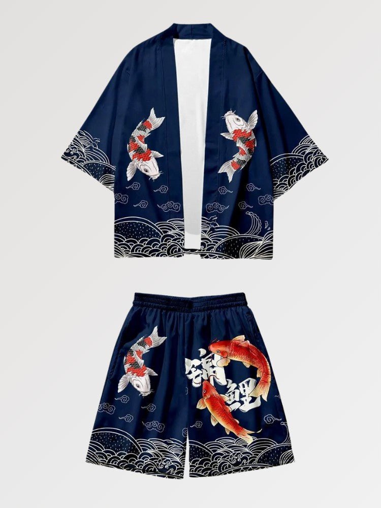 Kimono Set 'Shinjuku' - Kawaii Side