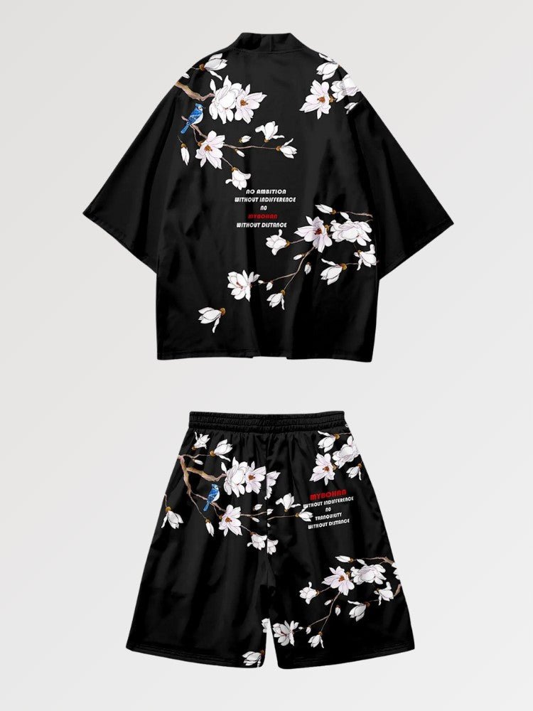 Kimono Set 'White Sakura' - Kawaii Side