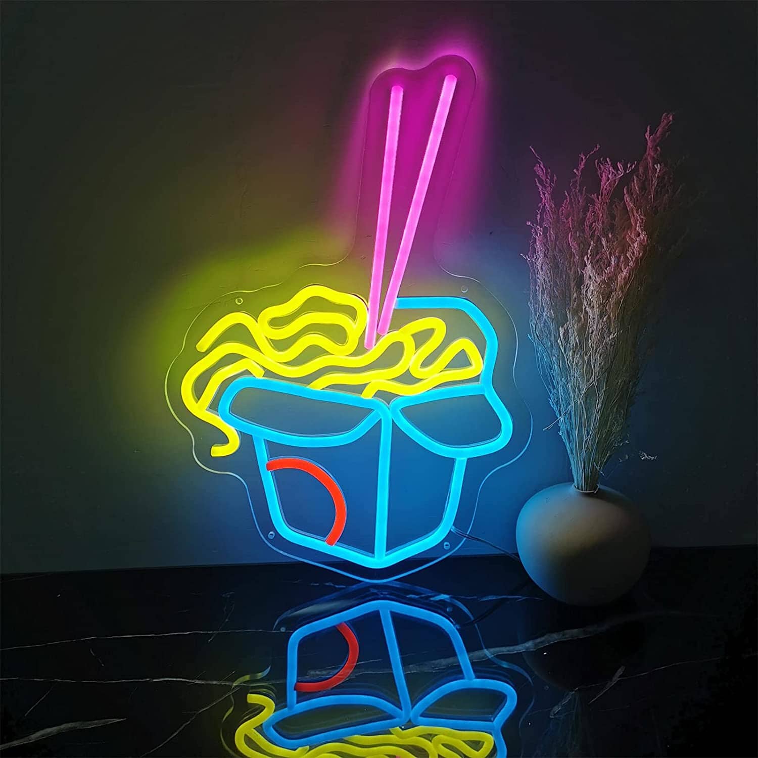 Led Neon In Box Noodle Setup Gamer - Kawaii Side