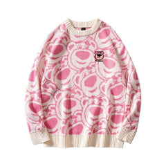 Lotso Toy Story Bear Pullover Sweater - Kawaii Side