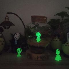 Luminous Kodama - Spirit of Tree Garden Guardian - Kawaii Side