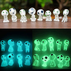 Luminous Kodama - Spirit of Tree Garden Guardians - Kawaii Side