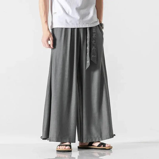 Men's Hakama 'Ankaishoku - Kawaii Side