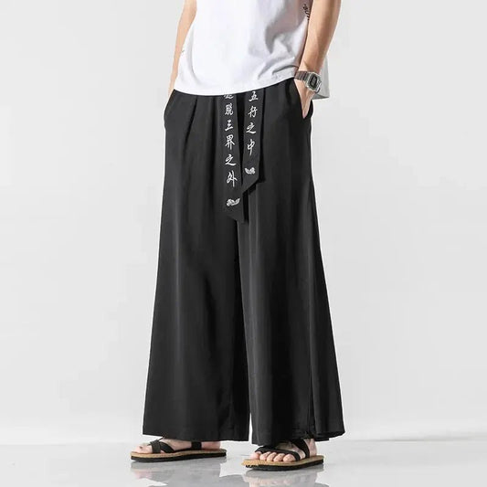 Men's Hakama 'Kokutan - Kawaii Side