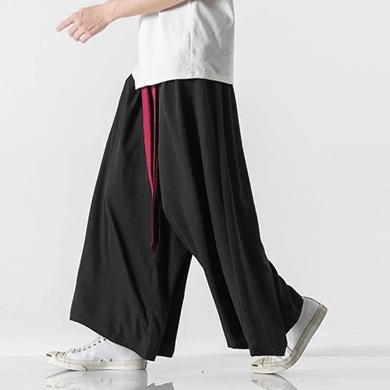 Men's Hakama 'Mato-Kuro - Kawaii Side