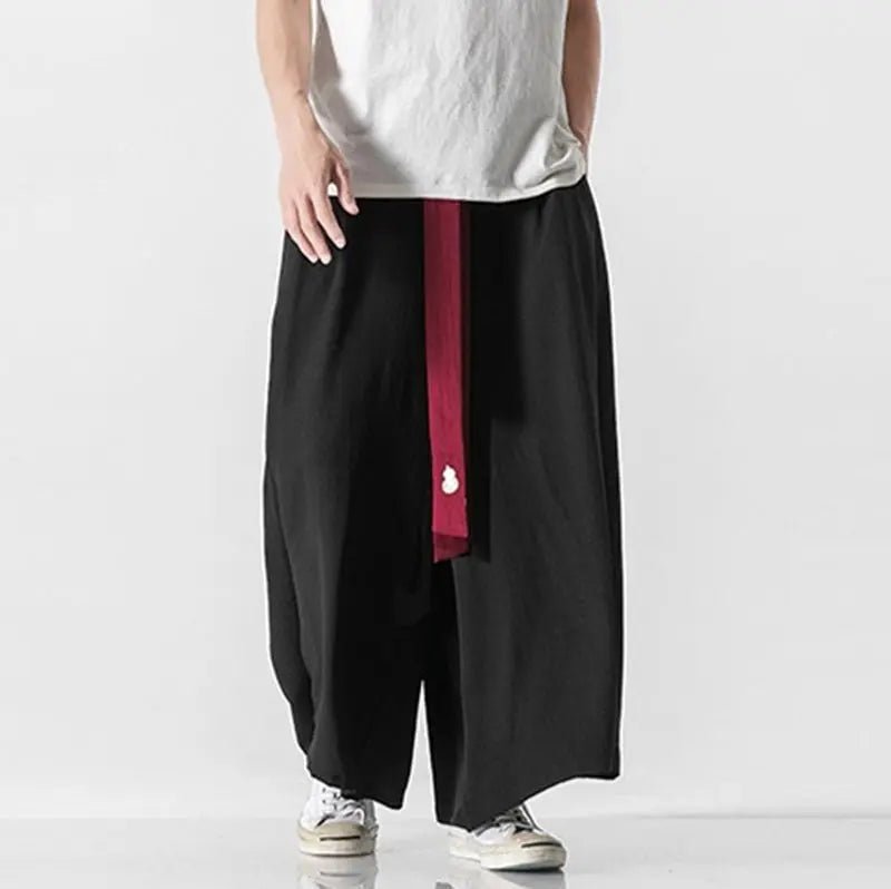 Men's Hakama 'Mato-Kuro - Kawaii Side