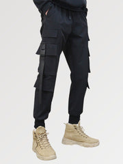 Men's Streetwear Cargo Pants 'Yino' - Kawaii Side