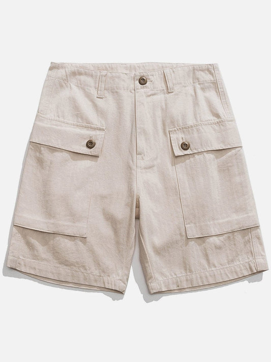 Multi Pockets Big Pocket Shorts - Kawaii Side