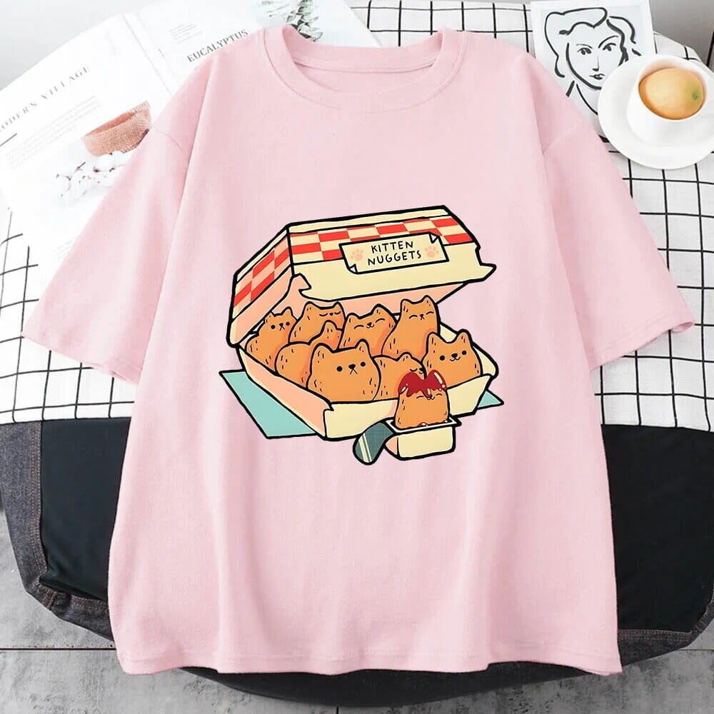 Nuggets Kittens T-Shirt - Kawaii Side