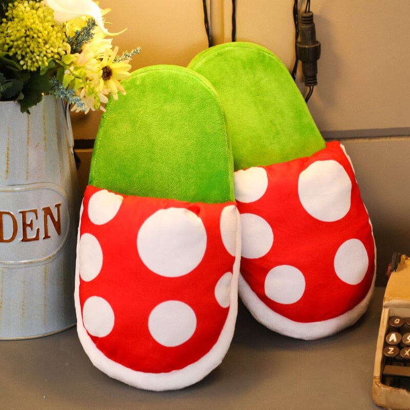 Plant Carnivorous Video Game Slippers - Kawaii Side