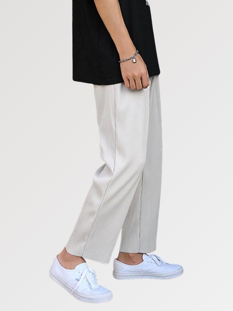 Pleated Pants Mens 'Ice Club' - Kawaii Side