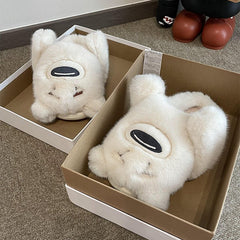 Plush Bear Slippers - Kawaii Side