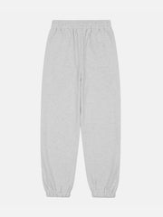 Rainbow Side Buckle Cotton Sweatpants - Kawaii Side