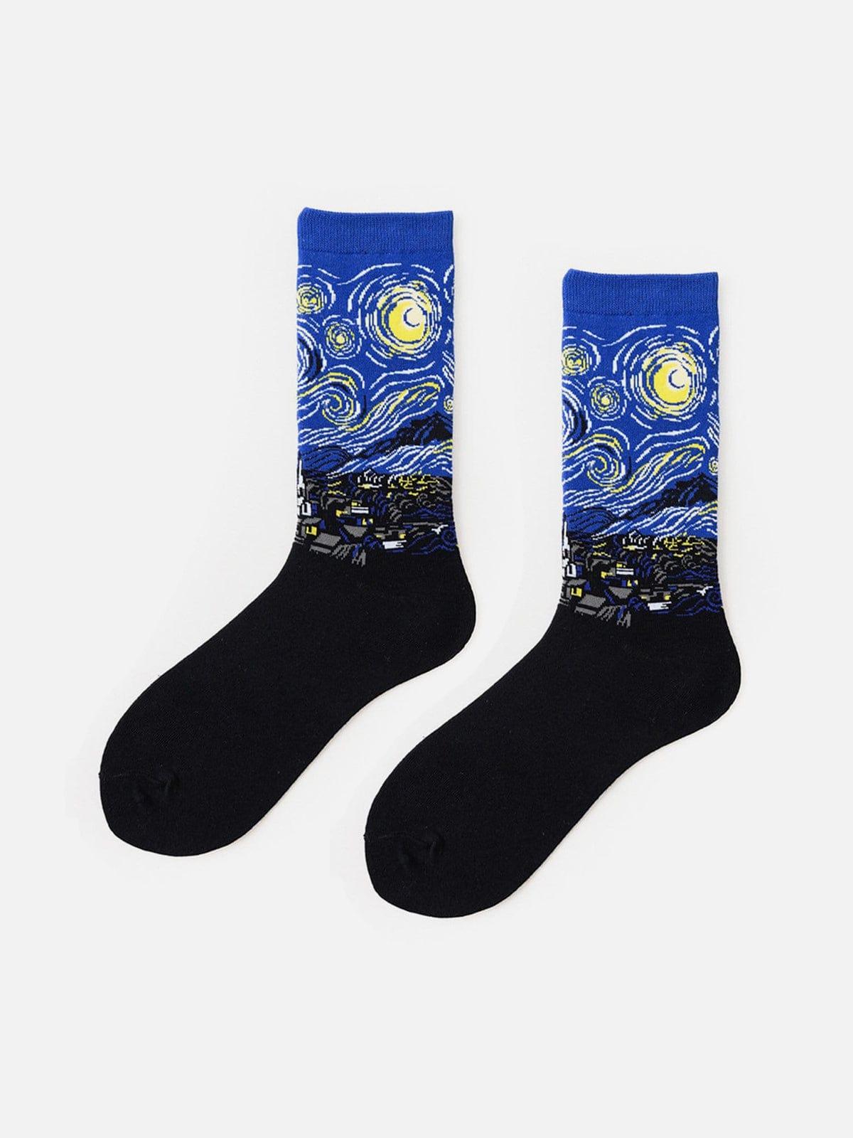 Retro Oil Painting Socks - Kawaii Side