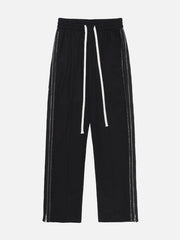 Side Zip Up Split Pants - Kawaii Side