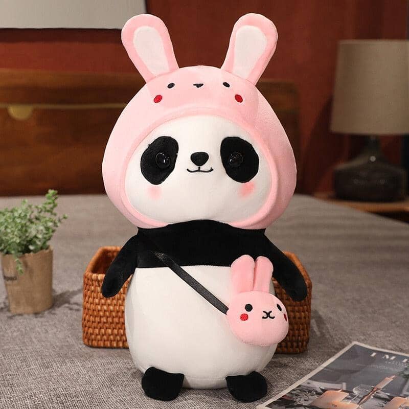 Small Pandas with Cute Hats Plushies - Kawaii Side