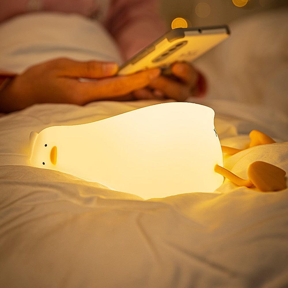 Soft Silicone Duck Lamp - Kawaii Side