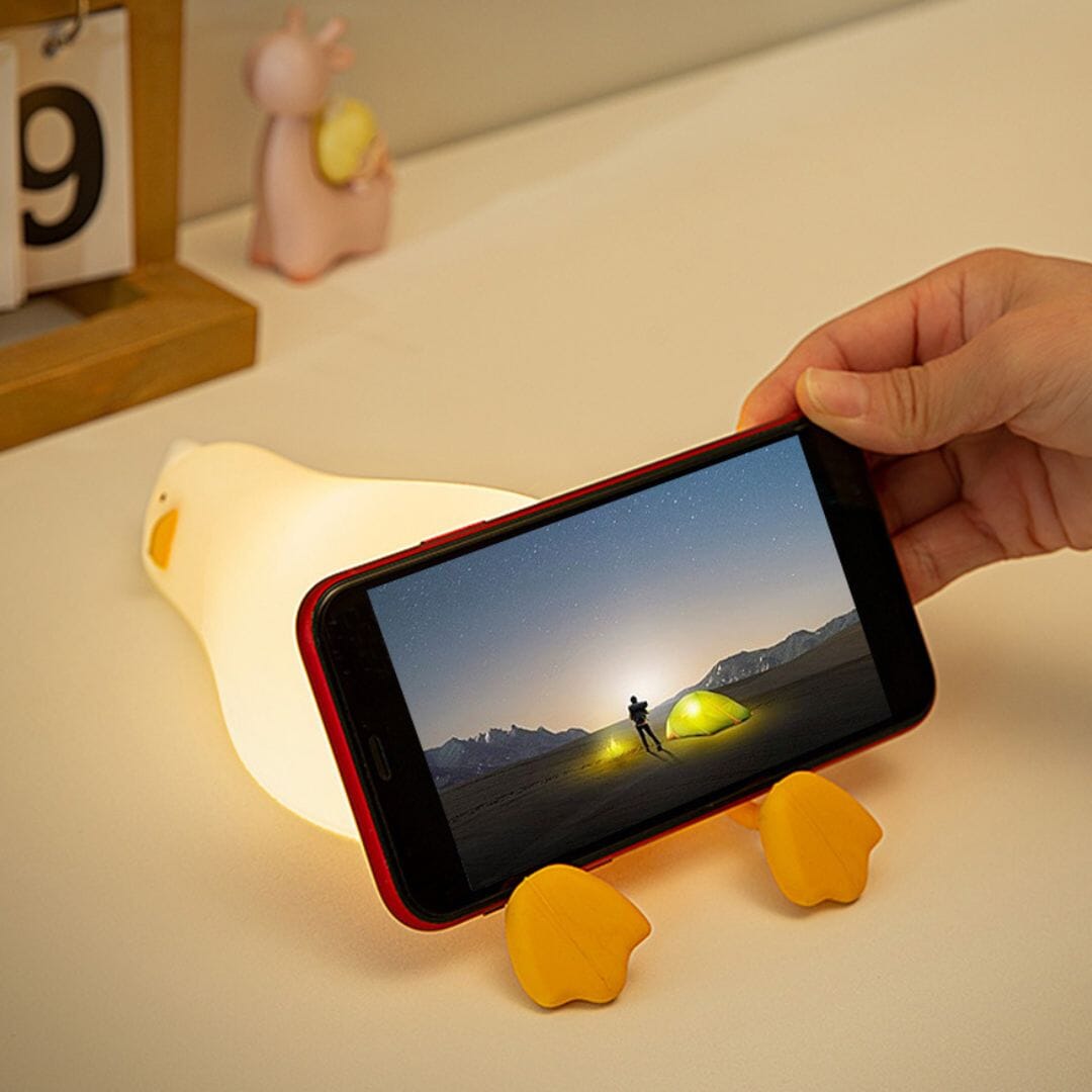 Soft Silicone Duck Lamp - Kawaii Side