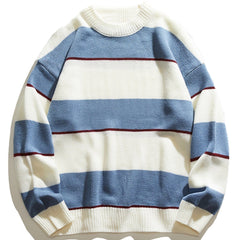 Stripe Knit Sweater - Kawaii Side