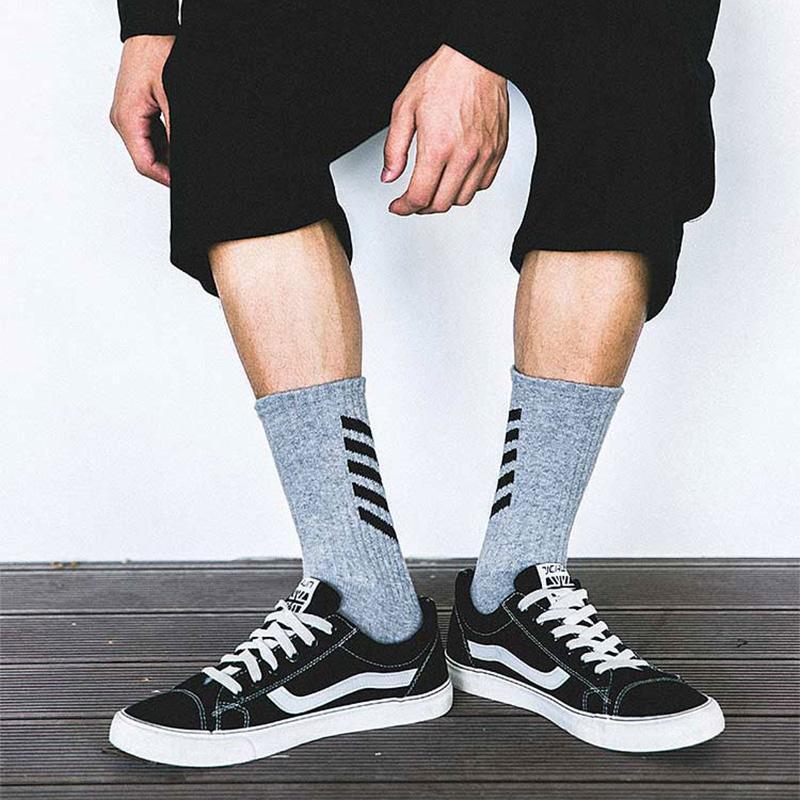 Striped Skateboard Socks 1PCS - Kawaii Side