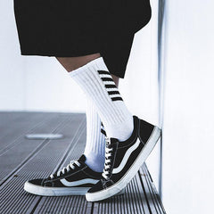 Striped Skateboard Socks 1PCS - Kawaii Side