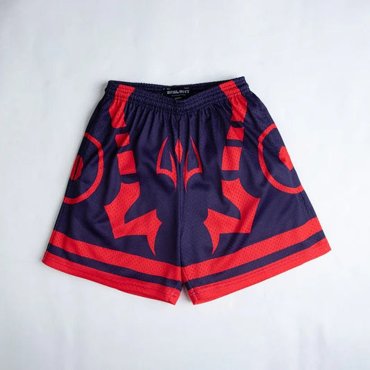 Sukuna Cursed Demon Gym Shorts - Kawaii Side