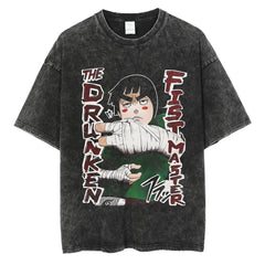 The Drunken Fist Master T-shirt - Kawaii Side