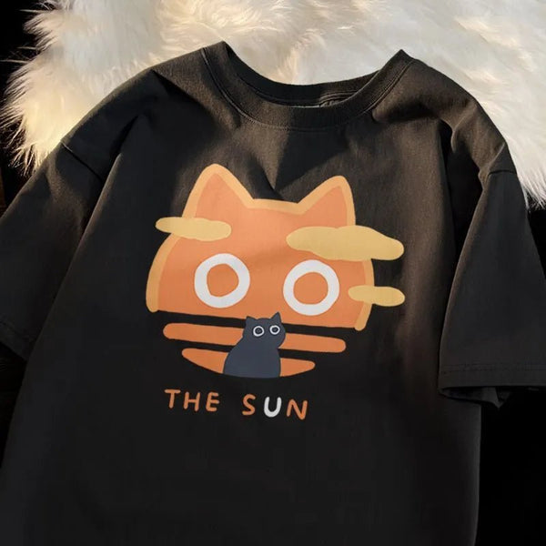 The Sun & The Moon T-shirt - Kawaii Side